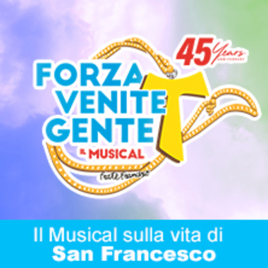 Locandina evento FORZA VENITE GENTE