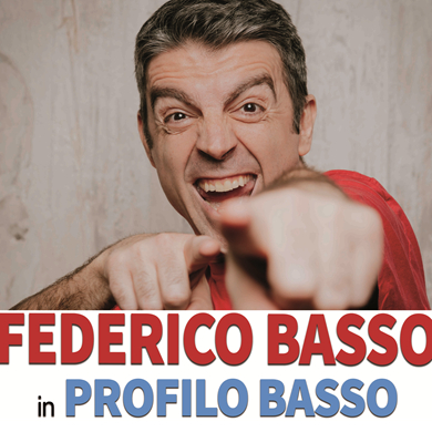 Locandina evento FEDERICO BASSO