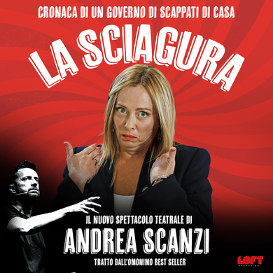 Locandina evento ANDREA SCANZI