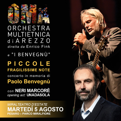 Locandina evento PICCOLE FRAGILISSIME NOTE