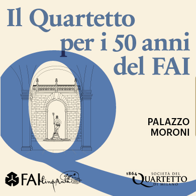 Locandina evento IL QUARTETTO PER IL FAI