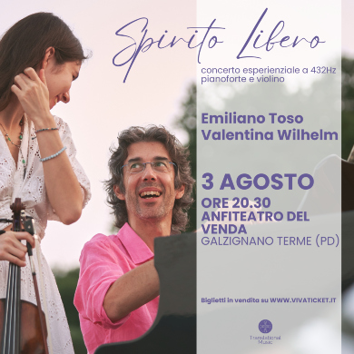 Locandina evento EMILIANO TOSO / VALENTINA WILHELM