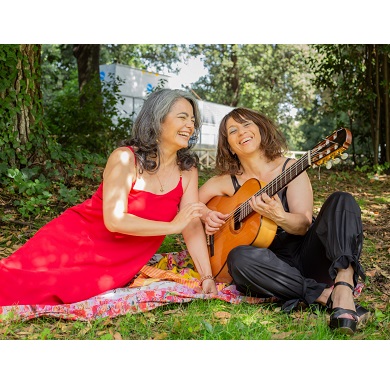 Locandina evento CORDE PARALLELE MARIA G. SICILIANO IENGO CHITARRA ENZA DE STEFANO PIANOFORTE