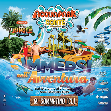Locandina evento ACQUAPARK CONTE