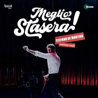 Locandina evento STEFANO DE MARTINO