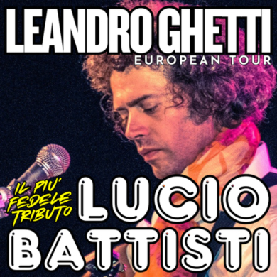 Locandina evento LEANDRO GHETTI
