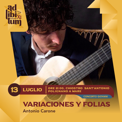Locandina evento VARIACIONES Y FOLIAS