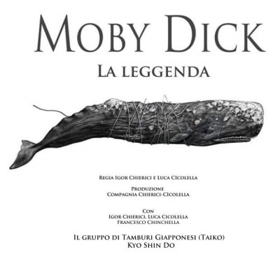 Locandina evento La leggenda di Moby Dick - Tamburi taiko Kyo Shin Do