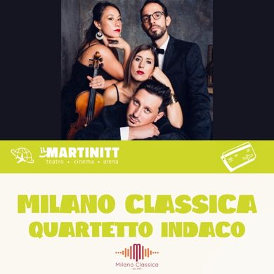 Locandina evento EE - MILANO CLASSICA : QUARTETTO INDACO