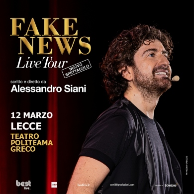 Locandina evento ALESSANDRO SIANI