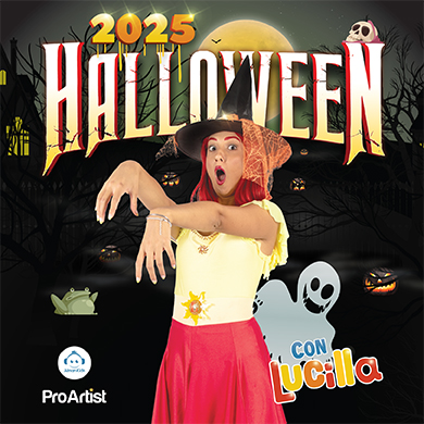 Locandina evento HALLOWEEN CON LUCILLA