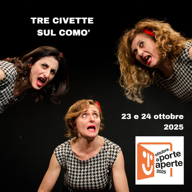 Locandina evento TRE CIVETTE SUL COMÒ