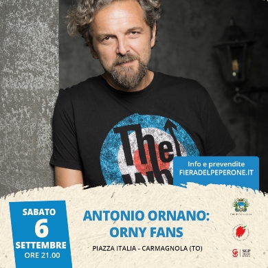 Locandina evento ANTONIO ORNANO