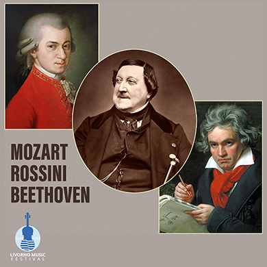 Locandina evento MOZART, ROSSINI, BEETHOVEN