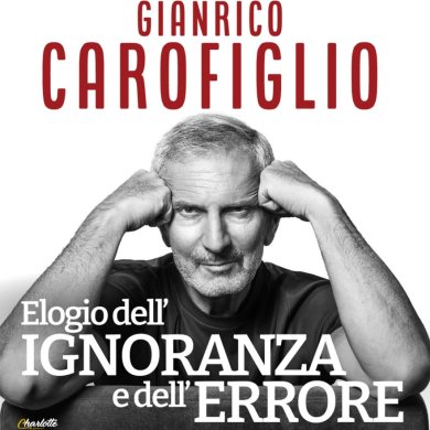 Locandina evento GIANRICO CAROFIGLIO