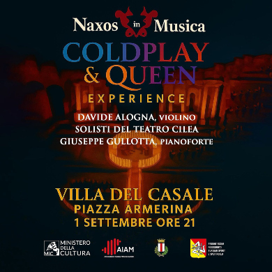 Locandina evento COLDPLAY & QUEEN EXPERIENCE