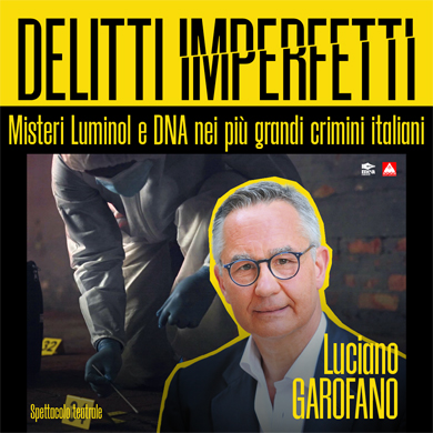 Locandina evento LUCIANO GAROFANO