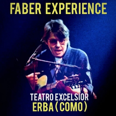 Locandina evento FABER EXPERIENCE TRIBUTO A FABRIZIO DE ANDRE'