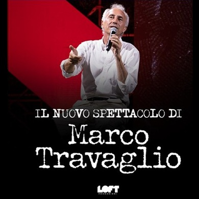 Locandina evento MARCO TRAVAGLIO