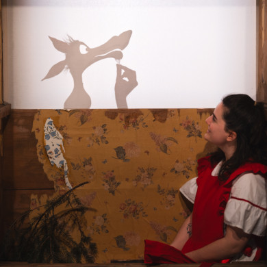 Locandina evento CAPPUCCETTO ROSSO. NELLA PANCIA DEL LUPO