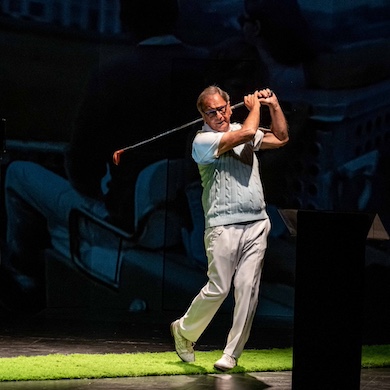 Locandina evento POSSO BATTERE KENNEDY A GOLF