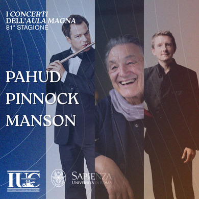 Locandina evento PAHUD / PINNOCK / MANSON