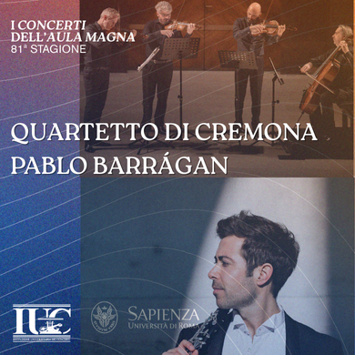 Locandina evento QUARTETTO DI CREMONA / BARRAGAN
