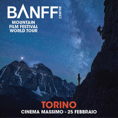 Locandina evento BANFF CENTRE MOUNTAIN FILM FESTIVAL WORLD TOUR ITALY 2026