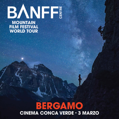Locandina evento BANFF CENTRE MOUNTAIN FILM FESTIVAL WORLD TOUR ITALY 2026