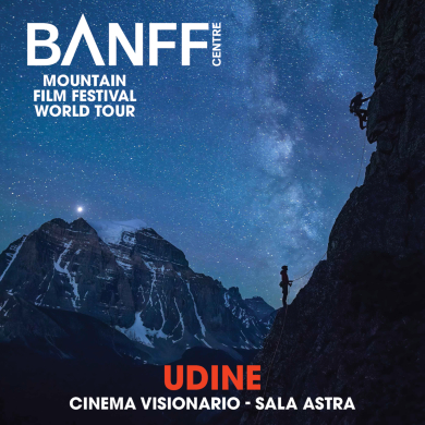 Locandina evento BANFF CENTRE MOUNTAIN FILM FESTIVAL WORLD TOUR ITALY 2026
