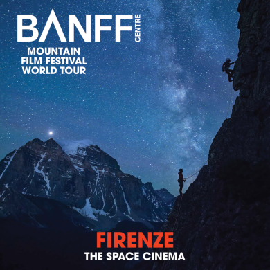 Locandina evento BANFF CENTRE MOUNTAIN FILM FESTIVAL WORLD TOUR ITALY 2026