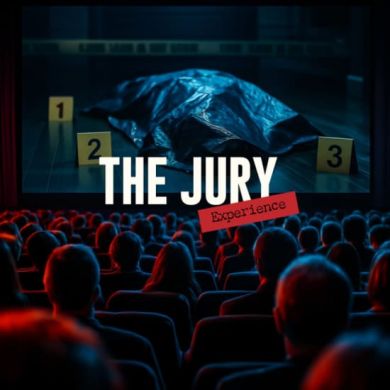 Locandina evento The Jury Experience: omicidio da un milione di dollari o rete di bugie?