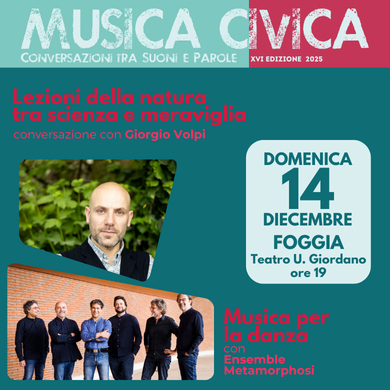 Immagine evento LEZIONI DELLA NATURA TRA SCIENZA E MERAVIGLIA