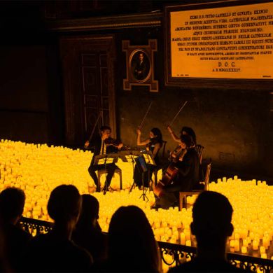 Locandina evento Carta Regalo Candlelight - Bergamo