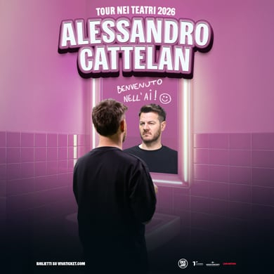 Locandina evento ALESSANDRO CATTELAN - BENVENUTO NELL'AI!