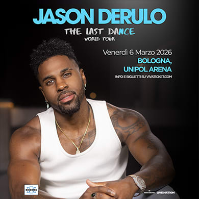 Immagine evento JASON DERULO - THE LAST DANCE WORLD TOUR