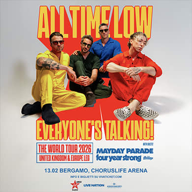 Locandina evento ALL TIME LOW