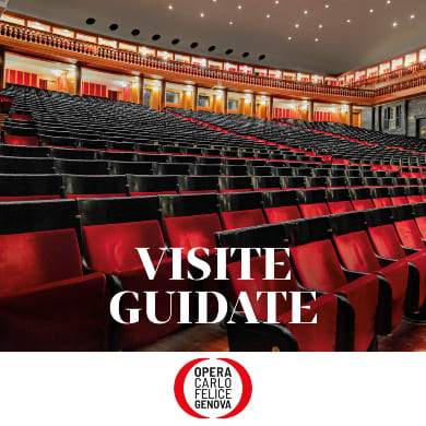 Locandina evento LE VISITE GUIDATE AL TEATRO CARLO FELICE