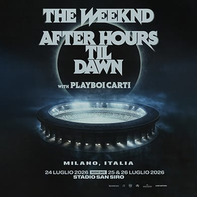 Locandina evento THE WEEKND - AFTER HOURS TIL DAWN STADIUM TOUR