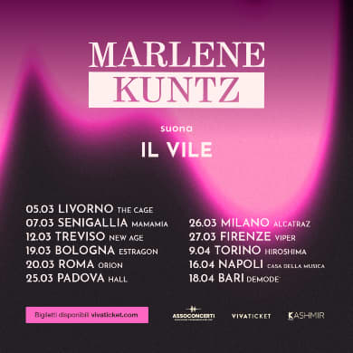 Immagine evento MARLENE KUNTZ SUONA IL VILE