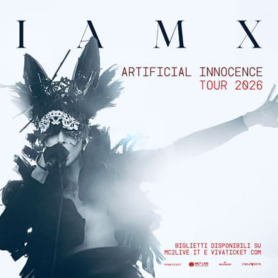 Locandina evento IAMX - ARTIFICIAL INNOCENCE TOUR 2026