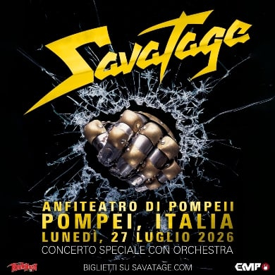 Locandina evento SAVATAGE - PRELUDE TO MADNESS TOUR