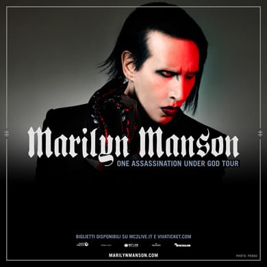 Locandina evento MARILYN MANSON - ONE ASSASSINATION UNDER GOD TOUR