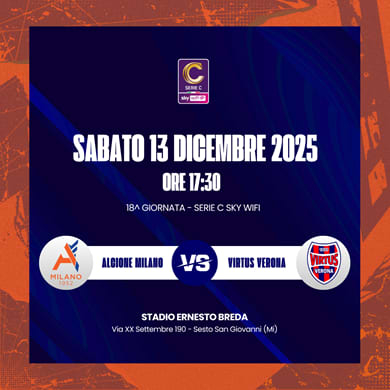 Immagine evento ALCIONE - VIRTUS VERONA