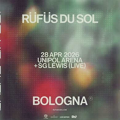 Locandina evento RÜFÜS DU SOL - EUROPE '26