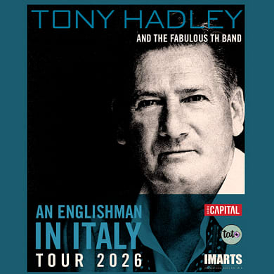 Locandina evento TONY HADLEY