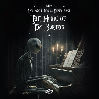 Locandina evento TIM BURTON MUSIC EXPERIENCE