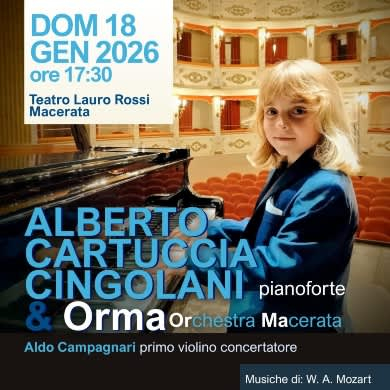 Immagine evento ALBERTO CARTUCCIA E ORMA ORCHESTRA MACERATA