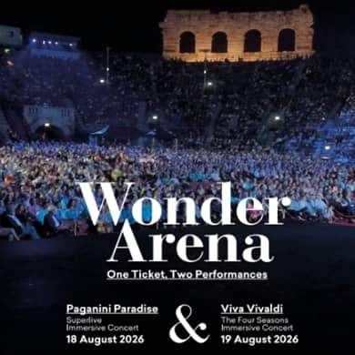 Locandina evento WONDER ARENA 2026