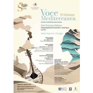 Locandina evento IN CANTI MEDITERRANEI